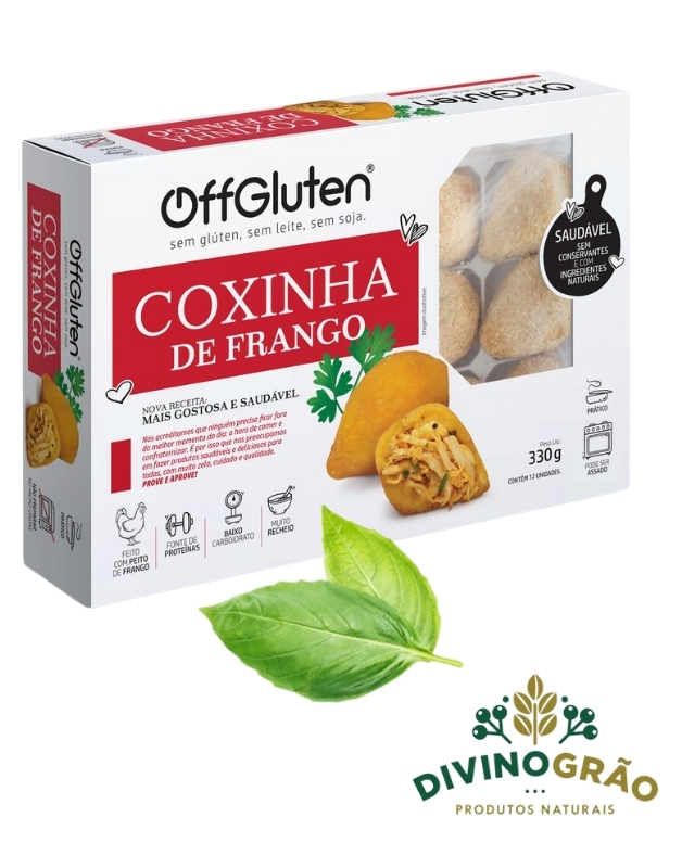 COXINHA DE FRANGO OFFGLUTEN 330G 👨🍳👨🍳