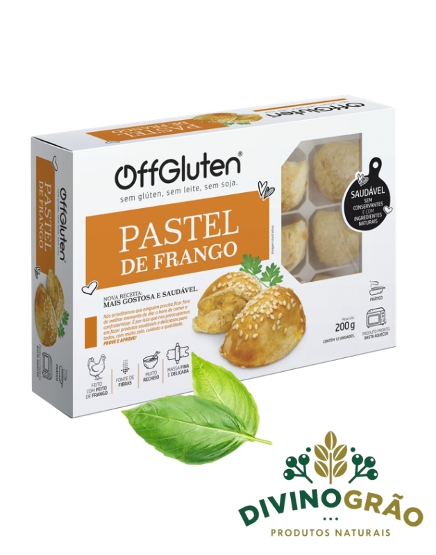 PASTEL DE FRANGO 200G OFFGLUTEN 🥟🍴