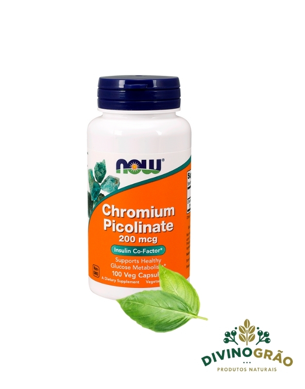 PICOLINATO DE CROMO 200MCG 100CAPSULAS NOW 😁🏋