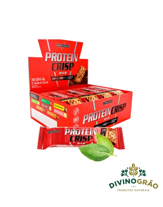 BARRA DE PROTEINA CRISP - INTEGRAL MÉDICA 😋😋