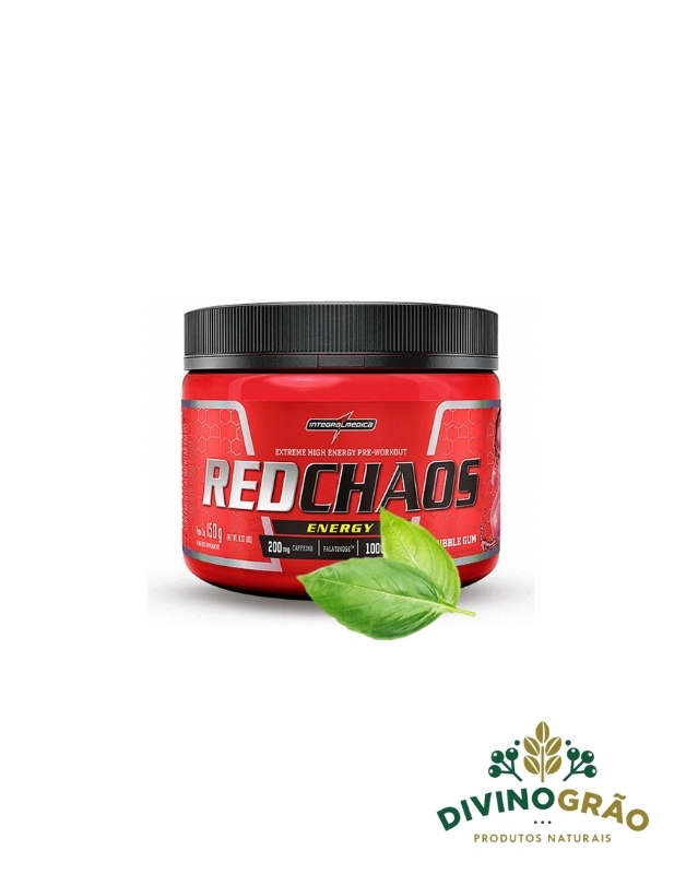 PRÉ TREINO RED CHAOS ENERGY 150G INTEGRAL MEDICA 🏋🏋