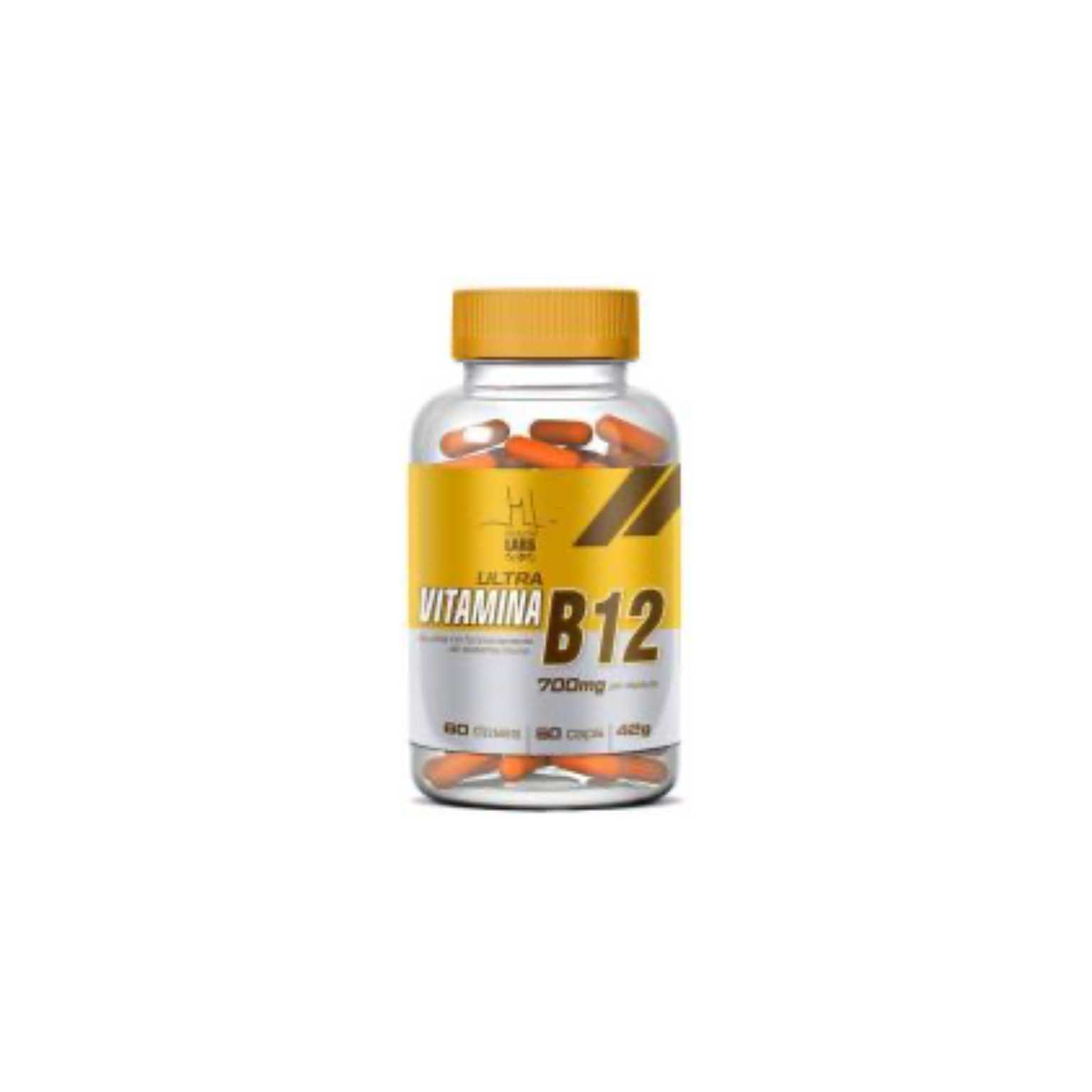 VITAMINA B12 60CAPS HEALTH LABS