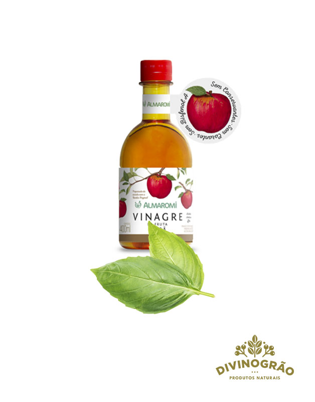 VINAGRE DE MAÇÃ 500ML ALMAROMI 🍎🍎