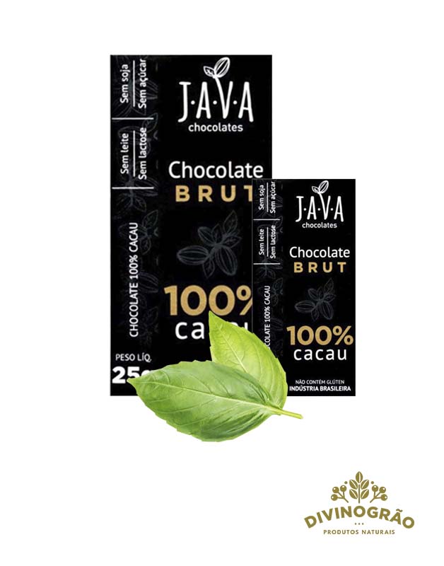 CHOCOLATE 100% CACAU JAVA 🍫
