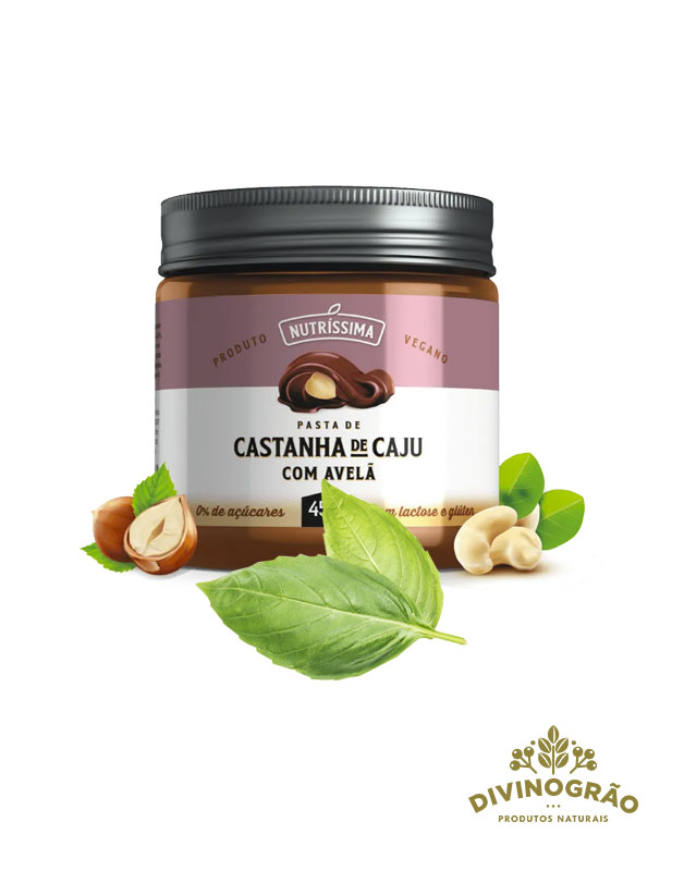 PASTA DE CASTANHA DE CAJÚ COM AVELÃ 🌰🥞